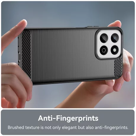 Husa pentru Xiaomi Redmi 14C - Techsuit Carbon Silicone - Blue