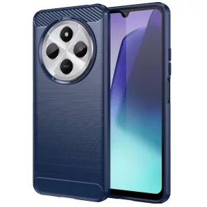 Husa pentru Xiaomi Redmi 14C - Techsuit Carbon Silicone - Blue