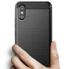 Husa pentru Xiaomi Redmi 9A / Redmi 9AT - Techsuit Carbon Silicone - Black