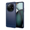 Husa pentru Xiaomi Redmi A3 - Techsuit Carbon Silicone - Blue