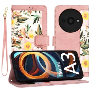 Husa pentru Xiaomi Redmi A3 - Techsuit FlipCraft - Sweetheart Pink