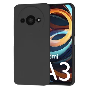 Husa pentru Xiaomi Redmi A3 - Techsuit SoftFlex - Black