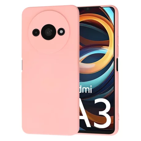 Husa pentru Xiaomi Redmi A3 - Techsuit SoftFlex - Chalk Pink