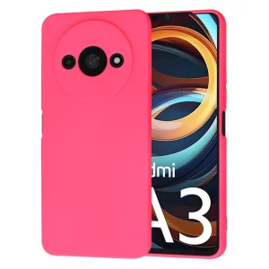 Husa pentru Xiaomi Redmi A3 - Techsuit SoftFlex - Hot Pink