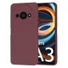 Husa pentru Xiaomi Redmi A3 - Techsuit SoftFlex - Plum Red