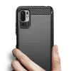 Husa pentru Xiaomi Redmi Note 10 5G / Poco M3 Pro 5G - Techsuit Carbon Silicone - Black