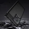 Husa pentru Xiaomi Redmi Note 12 5G / Poco X5 - Techsuit Carbon Silicone - Black