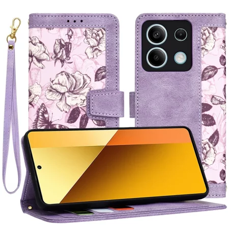 Husa pentru Xiaomi Redmi Note 13 5G - Techsuit FlipCraft - Mysterious Purple