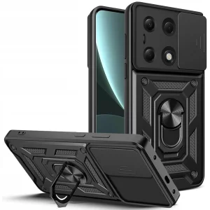 Husa pentru Xiaomi Redmi Note 13 Pro 4G / Poco M6 Pro 4G - Techsuit CamShield Series - Black