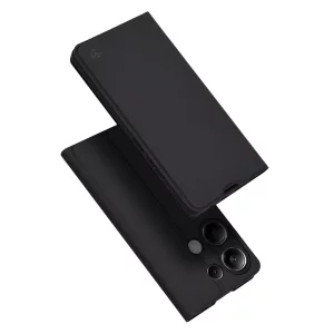 Husa pentru Xiaomi Redmi Note 13 Pro 4G / Poco M6 Pro 4G - Techsuit Magskin Book - Black