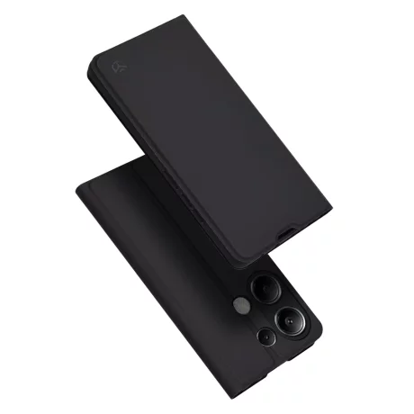 Husa pentru Xiaomi Redmi Note 13 Pro 4G / Poco M6 Pro 4G - Techsuit Magskin Book - Black