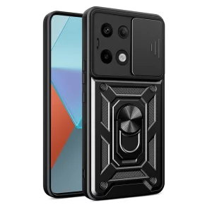 Husa pentru Xiaomi Redmi Note 13 Pro 5G / Poco X6 - Techsuit CamShield Series - Black