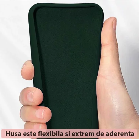 Husa pentru Xiaomi Redmi Note 13 Pro 5G / Poco X6 - Techsuit Soft Edge Silicone - Dark Green