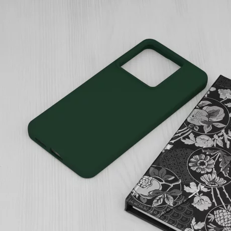 Husa pentru Xiaomi Redmi Note 13 Pro 5G / Poco X6 - Techsuit Soft Edge Silicone - Dark Green