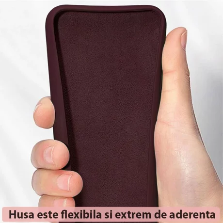 Husa pentru Xiaomi Redmi Note 13 Pro 5G / Poco X6 - Techsuit Soft Edge Silicone - Plum Violet