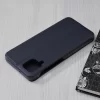 Husa Samsung Galaxy A12 / A12 Nacho Eco Leather View Flip Tip Carte - Dark Blue