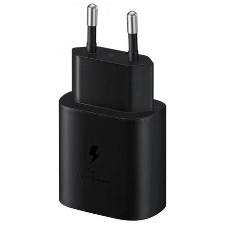 Incarcator de Priza Type-C, 25W, 3A - Samsung EP-TA800EBE (GP-PTU021SOABQ) - Black (Bulk Packing)