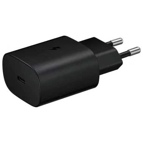 Incarcator de Priza Type-C, 25W, 3A - Samsung EP-TA800EBE (GP-PTU021SOABQ) - Black (Bulk Packing)