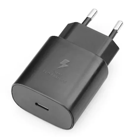 Incarcator de Priza Type-C, 25W, 3A - Samsung EP-TA800EBE (GP-PTU021SOABQ) - Black (Bulk Packing)