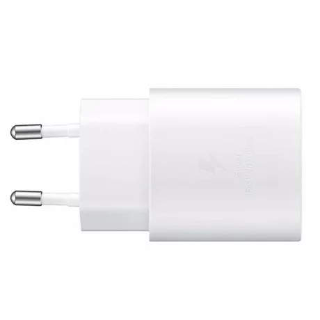 Incarcator de Priza Type-C, 25W, 3A - Samsung EP-TA800EWE (GP-PTU021SOAWQ) - White (Bulk Packing)
