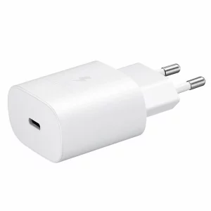Incarcator de Priza Type-C, 25W, 3A - Samsung EP-TA800EWE (GP-PTU021SOAWQ) - White (Bulk Packing)