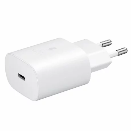 Incarcator de Priza Type-C, 25W, 3A - Samsung EP-TA800EWE (GP-PTU021SOAWQ) - White (Bulk Packing)