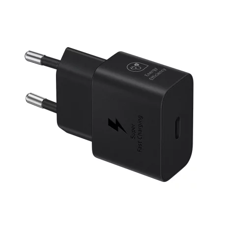 Incarcator pentru Priza Type-C, Super Fast Charging, 25W - Samsung T2510 Paris 2024 (EP-T2510NBEGEU) - Black (Blister Packing)
