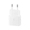Incarcator pentru Priza Type-C, Super Fast Charging, 25W - Samsung T2510 Paris 2024 (EP-T2510NWEGEU) - White (Blister Packing)