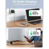 Incarcator Type-C, 25W + Cablu Type-C la Type-C, 1m - JoyRoom (JR-TCF11) - White