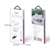 Incarcator wireless cu cablu USB la Apple Watch, Lightning, 2.4A, 1.2m - Yesido (CA70) - White