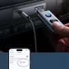 Receptor Audio Bluetooth 5.3, Jack 3.5mm, USB, TF Card, 1m - JoyRoom (JR-CB7) - Dark Gray