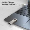 Stick de Memorie USB 2.0, 8GB, Waterproof, Zinc Alloy Shell - Yesido (FL13) - Gold