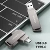 Stick de Memorie USB, Type-C 64GB - Usams (US-ZB200) - Iron Gray