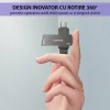 Stick de Memorie USB, Type-C 64GB - Usams (US-ZB200) - Iron Gray