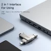 Stick Memorie OTG, USB, Type-C, 128GB - Yesido (FL17) - Silver