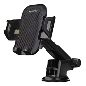 Suport Telefon Auto Bord / Parbriz - Yesido Extendable Arm (C23) - Black