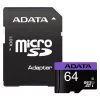 Card de Memorie MicroSDXC 64GB - Adata (AUSDX64GUICL10-RA1) - Black