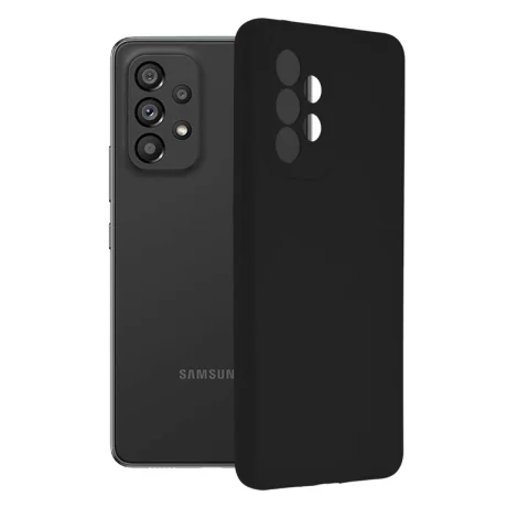 Husa pentru Samsung Galaxy A53 5G - Techsuit Soft Edge Silicone - Black