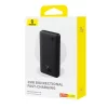 Acumulator Extern USB, Type-C, 15W, 10000mAh + Cable Type-C, 30cm - Baseus Airpow Lite (P10067500123-00) - Cosmic Black