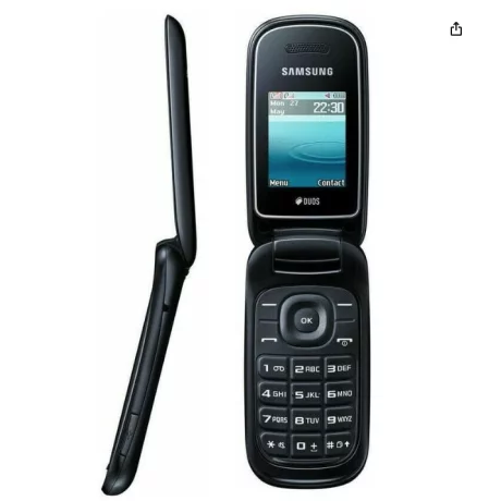 Telefon mobil Samsung E1272, Dual Sim,Black