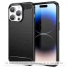Husa pentru Motorola Moto G15 / G15 Power - Techsuit Carbon Silicone - Black