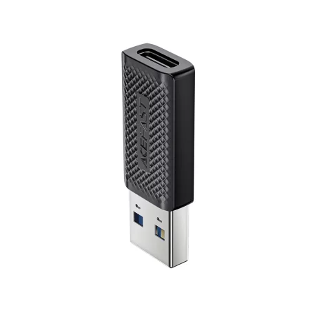 Adaptor Fast Charging, Type-C to USB 3.0, Data Transmission, 5Gbps - Acefast (J2) - Black