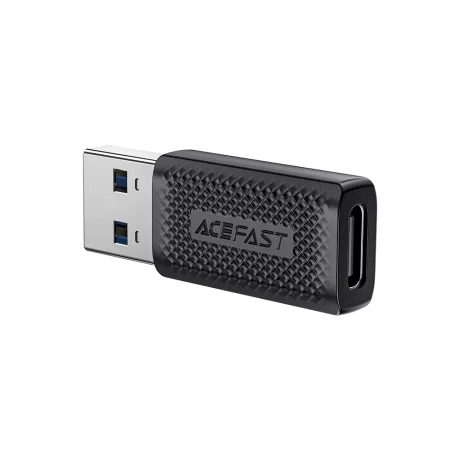 Adaptor Fast Charging, Type-C to USB 3.0, Data Transmission, 5Gbps - Acefast (J2) - Black