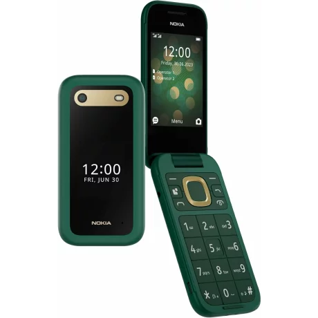 Telefon mobil Nokia 2660 Flip, Dual SIM, 4G, Green
