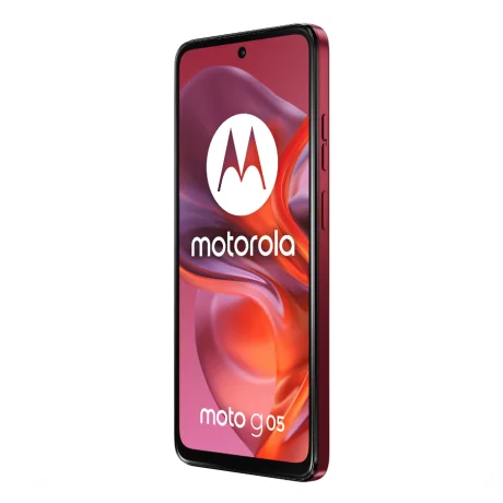 Telefon mobil Motorola moto g05, Dual SIM, 256GB, 8GB RAM, 5200 mAh, Plum Red