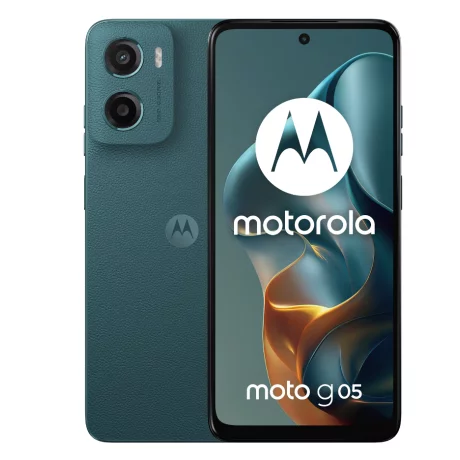Telefon mobil Motorola moto g05, Dual SIM, 256GB, 8GB RAM, 5200 mAh, Forest Green
