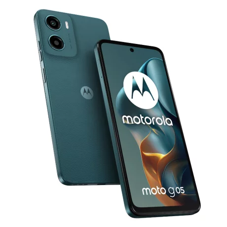 Telefon mobil Motorola moto g05, Dual SIM, 256GB, 8GB RAM, 5200 mAh, Forest Green