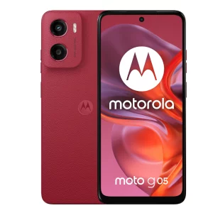 Telefon mobil Motorola moto g05, Dual SIM, 128GB, 4GB RAM, 5200 mAh, Plum Red