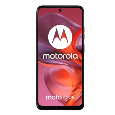 Telefon mobil Motorola moto g05, Dual SIM, 128GB, 4GB RAM, 5200 mAh, Plum Red