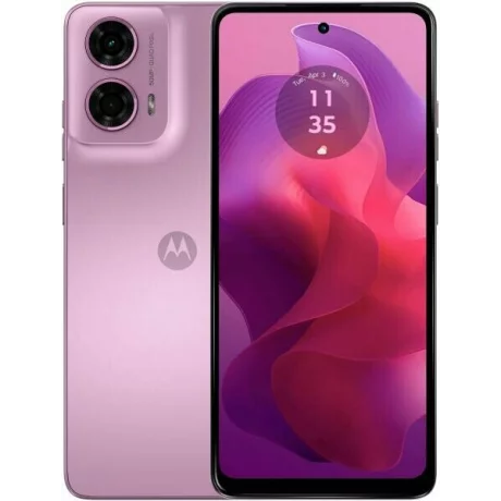 Telefon mobil Motorola Moto g24, 128GB, 4GB RAM, Dual SIM, Pink Lavender